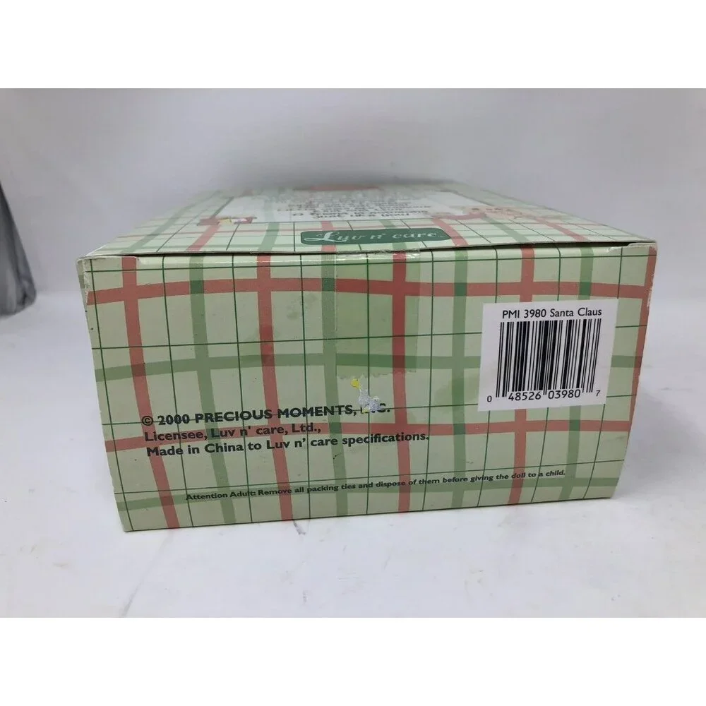 New 2000 The Precious Moments Baby Collection Santa Clause Luv n' Care